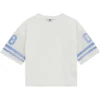We fashion Shirt lichtblauw / wit