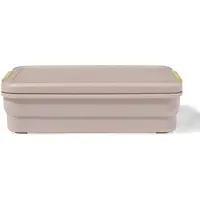 HEMA Lunchbox modulair groot grijs (paars)
