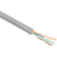 ACT EP600H CAT5E U/UTP Patchkabel Soepel Grijs - 100 meter