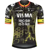 Tvl Team Visma Lease A Bike Tdf26 Replica Former Belgian Champion Korte Mouw Wielertrui