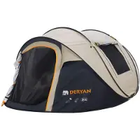 Deryan Luxe Pop-Up Tent 4P UV50+ 5000mm