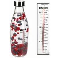 MamboCat FLASCHE ORGANIC 1L met deksel & schaal van glas – 67364