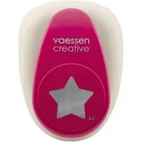 Vaessen creative Pons - Figuurpons - Ster - 8,4 x 8 cm
