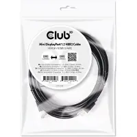 Club 3D Mini DisplayPort 1.2 HBR2 Cable M/M 2m 4K60Hz