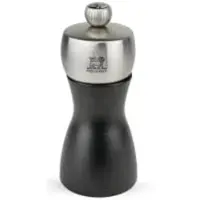 Peugeot Zoutmolen Fidji Mat Zwart / Inox 12 cm