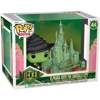 Funko POP! Wicked Elphaba with the Emerald City (Pop! Town) Vinyl Figur 44 Unisex Pop! - Neutraal - Standard