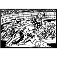 ColorVelvet pakket met stiften - motor (a4)