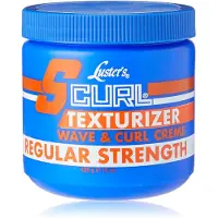 Luster Haarlotion Scurl Texturizer Creme Reg. Krullend Haar (425 g)