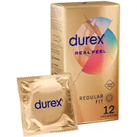 Durex Real Feel Condooms - Doos van 12 condooms
