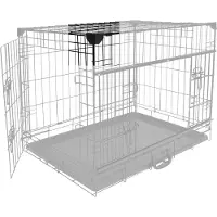 Duvo+ draadkooi Ninja Edition zwart - schuifdeur - 56 x 33 x 41 cm