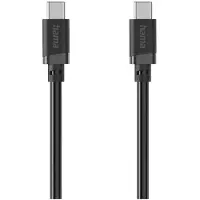 Hama 00201819, 0,5 meter, USB-C, USB-C, USB 2.0, 0,48 Gbit/s, zwart