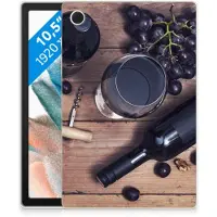B2Ctelecom Samsung Galaxy Tab A8 2021/2022 Tablet Cover Wijn