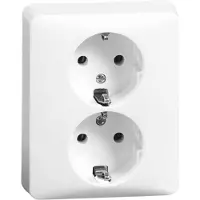 PEHA by Honeywell STANDARD wandcontactdoos kunststof, wit, uitvoering ra