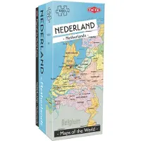 Tactic Maps of the World - Puzzel - Nederland - 1000 stukjes