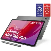 Lenovo Idea Tab Plus 12.1 12GB 256GB - Luna Grey + Pen MediaTek Dimensity 6400-processor 2,50 GHz , Android 15 of hoger, 256 GB UFS 2.2 - ZAG70004SE