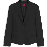 HUGO Regular-fit blazer van stretchmateriaal Maat 32