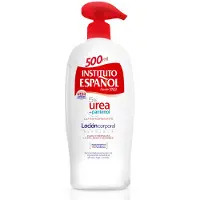 Instituto Espanol Urea Lotion met Panthenol, lotion, uniseks, hydraterend, hydraterend, geschikt voor alle huidtypes, 500 ml, verpakking met pomp