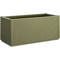 vidaXL Tuinfleur Box Groen 80 x 36 x 35 cm PP