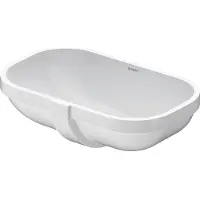 Duravit D Code onderbouwwastafel 49x29cm wit