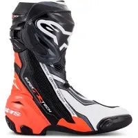 Alpinestars Supertech R Zwart Rood Fluo Wit Grijs Motorlaarzen Maat 43