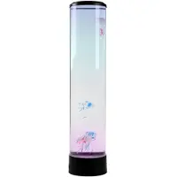I-Total - XL Kwallenlamp Jellyfish - Extra Large H 70 cm - met kleurveranderende afstandsbediening