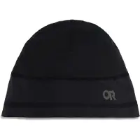 Outdoor Research - Vigor Grid Fleece Beanie - Muts 53-57 cm - S/M, zwart