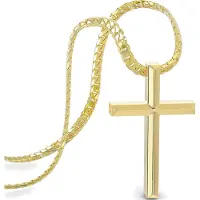 SERASAR Premium ketting voor heren [Loyal] | Roestvrij staal 316L | Waterdicht | Stevige kinketting | Veilige sluiting | Goud | 60 cm | Inclusief sieradendoosje