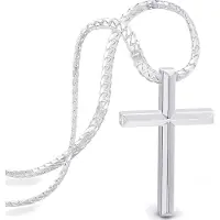 SERASAR Premium Ketting voor Heren [Loyal] | Roestvrij staal 316L | Waterdicht | Stevige kinketting | Veilige sluiting | Zilver | 50 cm | Inclusief sieradendoosje