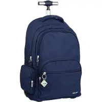 Milan 6 Zip 25l 1918 Series Wheeled Backpack Blauw Kinderen