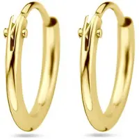 Marie-Celeste Marie Celeste oorringen ronde buis - 11 mm - Goud