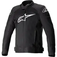 Alpinestars T-SP X Superair Textieljack Jack Zwart/Wit M, Mannen