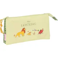 Big Buy Cooking Drievoudig multifunctioneel etui Mufasa, groen en beige, 22 x 12 x 3 cm