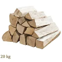 Flameup Brandhout, 20 kg, voor kachels, open haarden, vuurkorven en barbecues, beukenhout, 33 cm,
