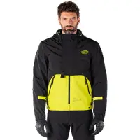 Alpinestars Mootant WP waterdichte motorfietstextiljas, zwart/geel, maat M