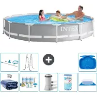 Intex Prism Frame Zwembad, rond - 366x76 cm - 9-delig, model S31932