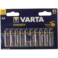 Varta HIGH ENERGY AA, Wegwerpbatterij, AA, Alkaline, 1,5 V, 10 stuks, 23,8 g