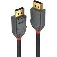 Lindy 36480 DisplayPort-kabel DisplayPort Aansluitkabel DisplayPort-stekker, DisplayPort-stekker 0.50 m Zwart 8K UHD