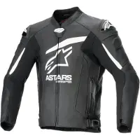 Alpinestars GP Plus R V4 Airflow Leren Jas Zwart wit Maat 48