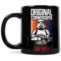 Thumbs Up Kop - Retro Tasse Join Now - voor Geen - zwart | Maat Standard