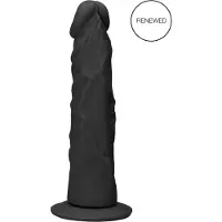 Realrock Realistische Dildo zonder ballen 19.6 cm - Zwart