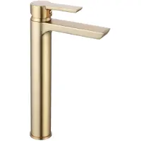 REA Wastafelkraan Argus Gold Brush High