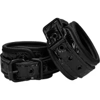 Ouch! Luxury Hand Cuffs - Zwart