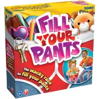 Tomy Fill Your Pants Game - Snel en leuk gezelschapsspel voor kinderen en volwassenen - Spellen voor gezinsavond - Vanaf 6 jaar