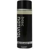 Hot massageolie - Natural Basic