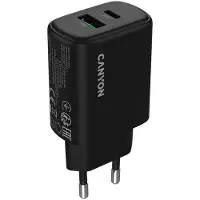 Canyon OnCharge 200 - Oplader - 20W - Power Delivery - Qualcomm Quick Charge
