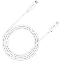 Canyon CNS-USBC44W, 1 meter, USB-C, USB-C, 40 Gbit/s, Wit