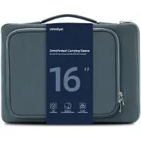 Innostyle Omniprotect Laptoptas Dames / Heren - Laptophoes 15 6 / 16 inch - Waterdicht - Grijs