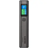 Canyon Powerbank OnPower 230 TFT, 20000 mAh, PD130W, grafietkleur