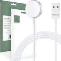 Tech-Protect Magnetische oplaadkabel Ultraboost, 120 cm, wit, voor Apple Watch