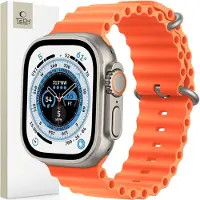 Tech-Protect Oceaan Apple Watch Ultra 49 / 46 / 45 / 44 Mm Bandje Oranje